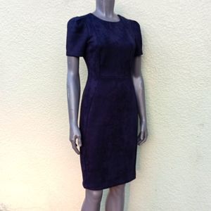 CALVIN KLEIN LADIES BEAUTIFULLY DESIGNED VELVETY LOOK & FEEL MIDI DRESS